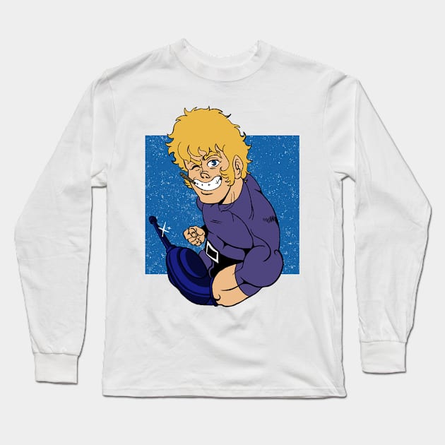 Space Adventure Cobra Long Sleeve T-Shirt by WishyWashy